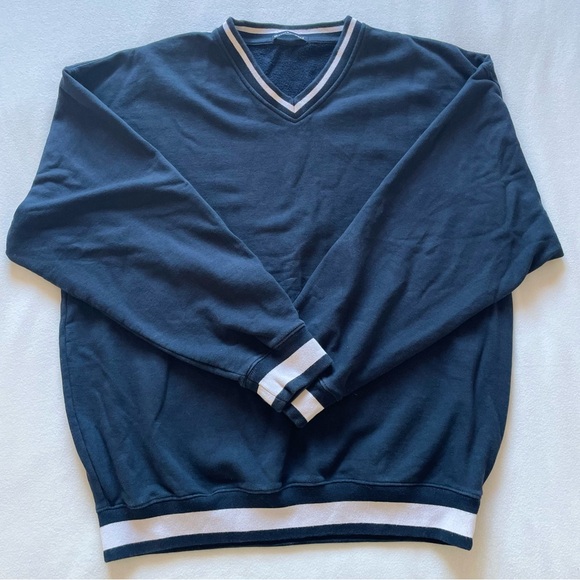Navy Brandy Melville sweatshirt - Picture 1 of 4